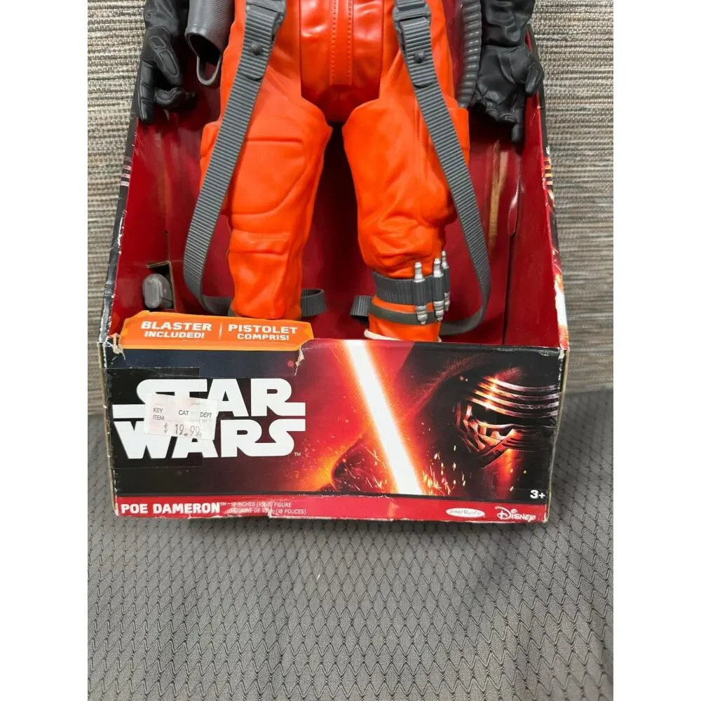 Star Wars Poe Dameron Ace Pilot 18 inch Jakks Big Figs Action Figure NEW